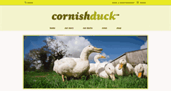 Desktop Screenshot of cornishduck.com